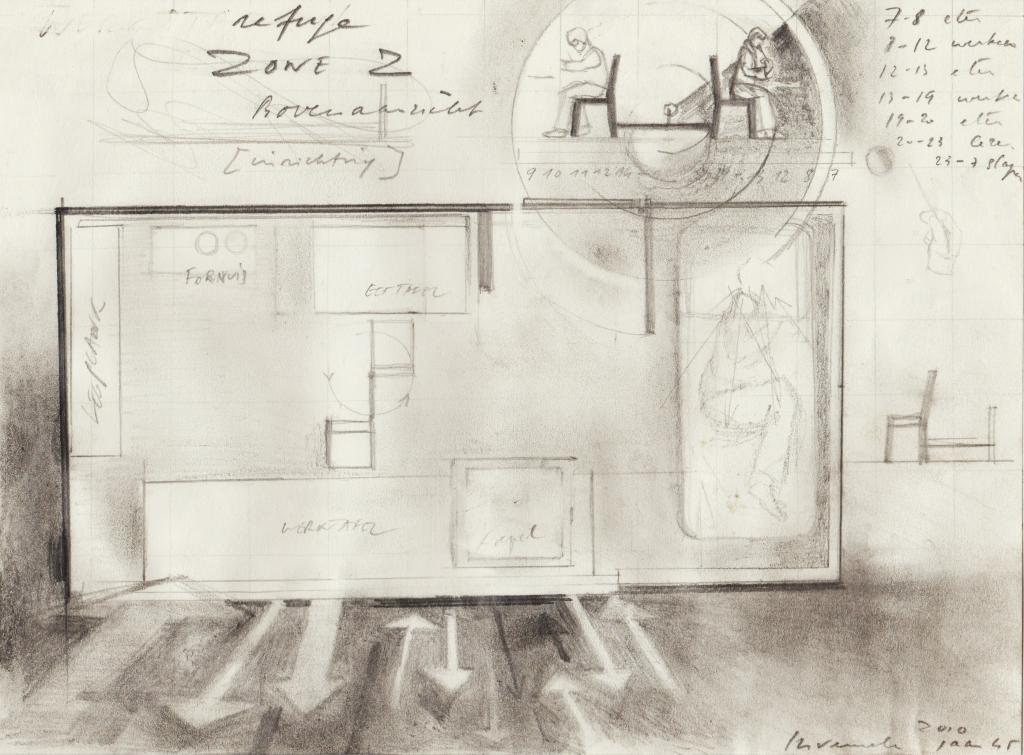 zone Z, studie inrichting, Hendrik Vermeulen