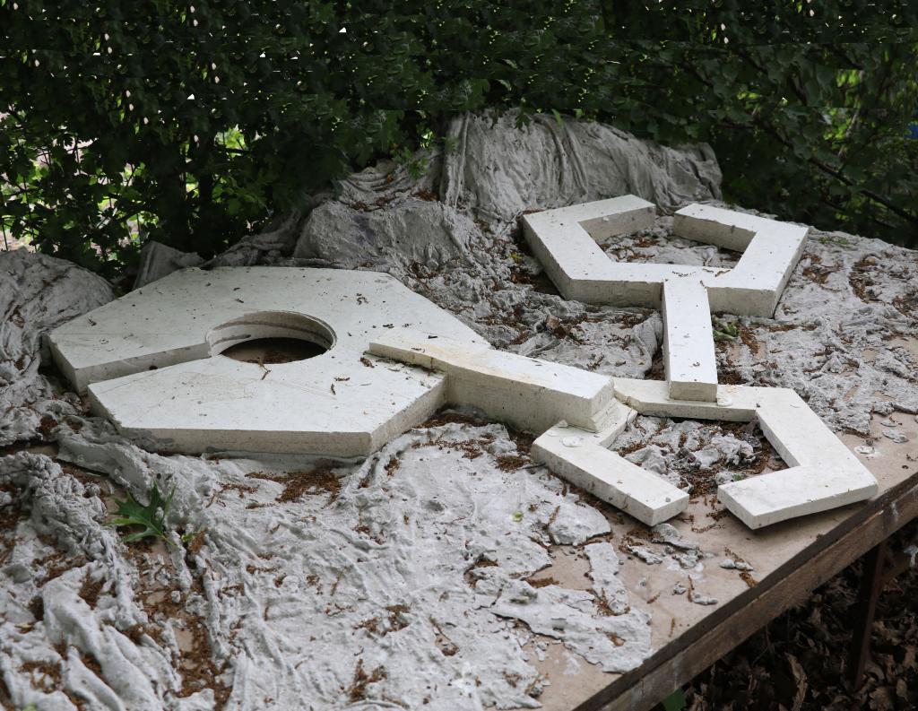 zone PI: gipsmodel voor een veldstation, Hendrik Vermeulen