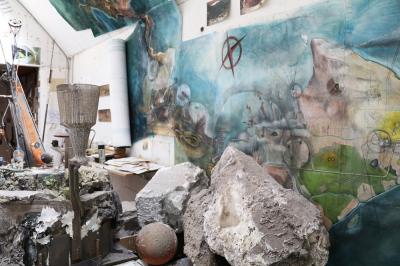 zone B, fieldstation, material for investigation, Hendrik Vermeulen